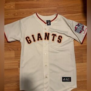 2012 Giants Buster Posey World Series Jersey
Perfect condition
Size XL